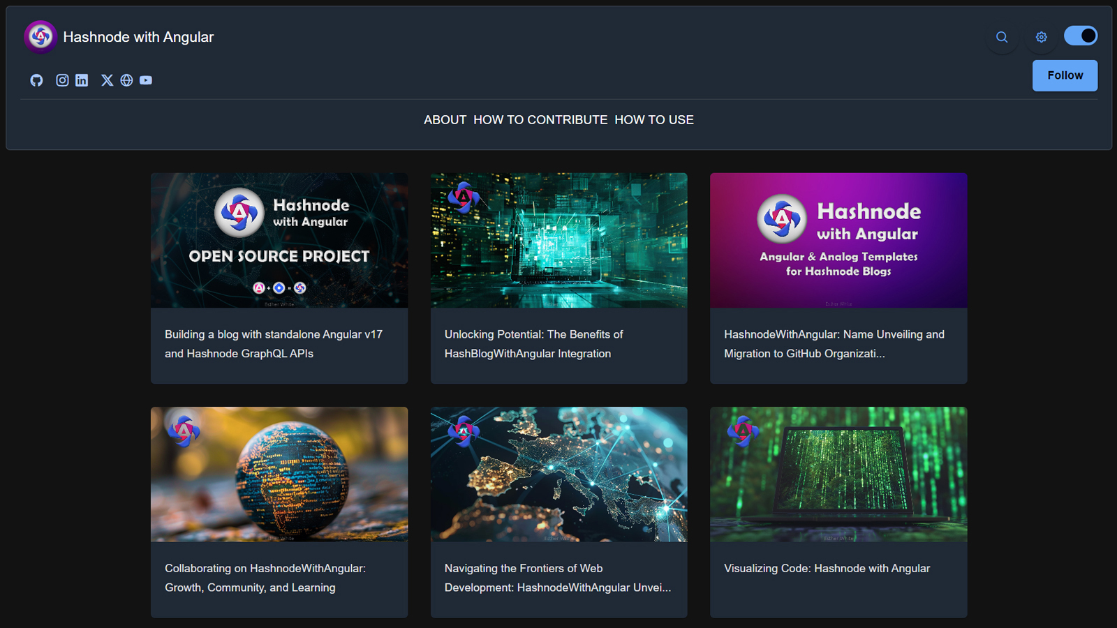 PrimeNG Hashnode with Angular